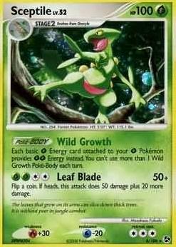 2008 Pokemon Diamond & Pearl Great Encounters Sceptile #8 PSA 10