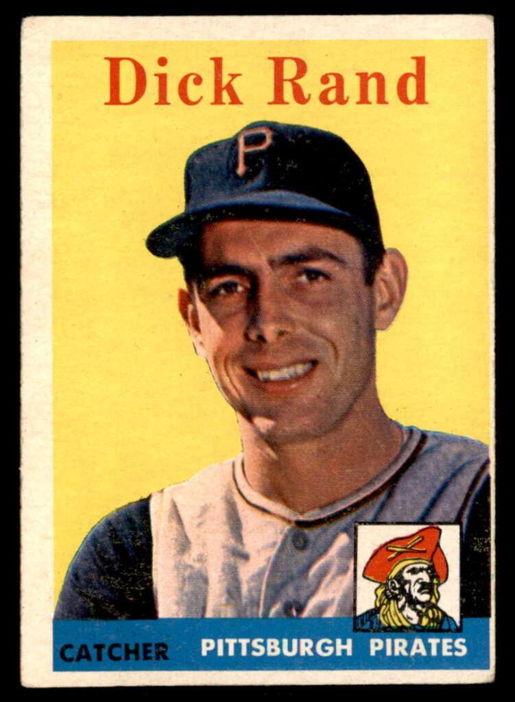 1958 Topps Baseball Dick Rand #218 PSA 7
