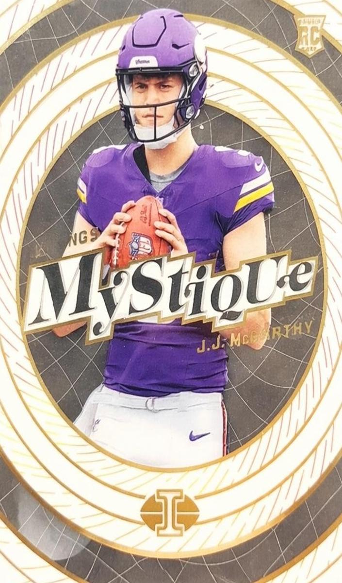 2024 Panini Illusions Football Stardust J.J. McCarthy #8