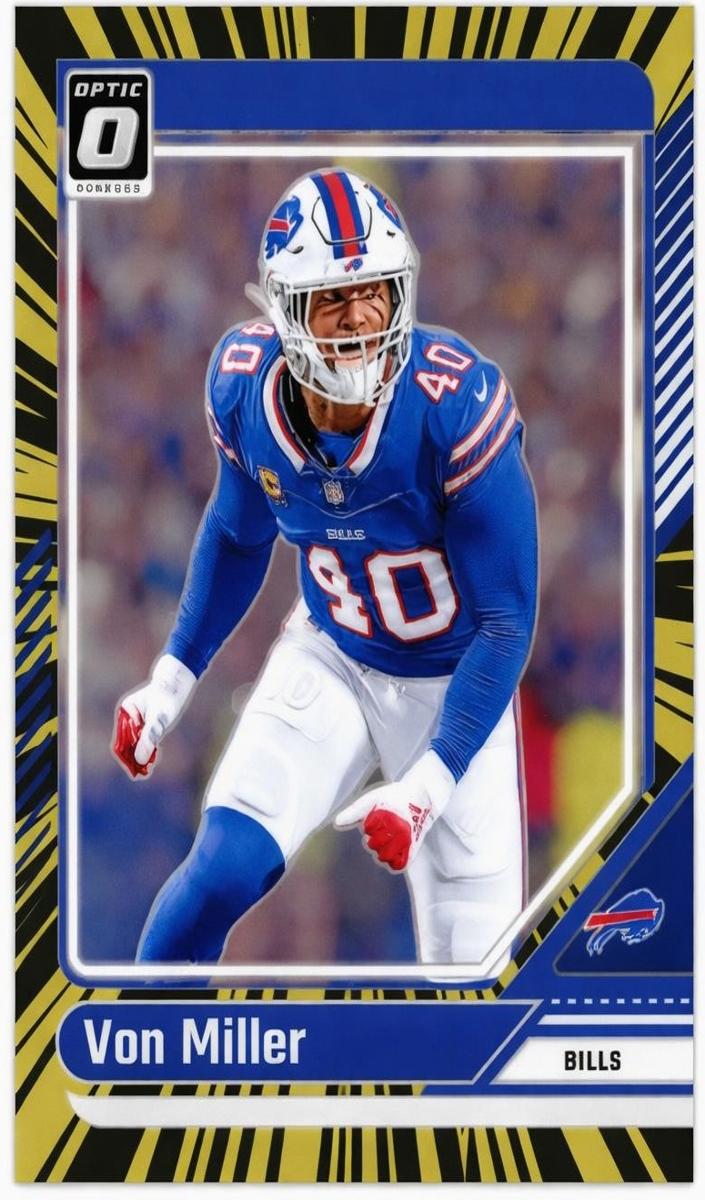 2024 Donruss Optic Football Electricity Von Miller #25