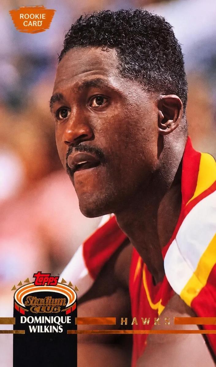 1992 Topps Stadium Club Basketball Members Only Dominique Wilkins #260