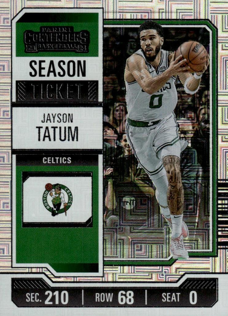 2023 Panini Contenders Basketball Jayson Tatum #77 PSA 9