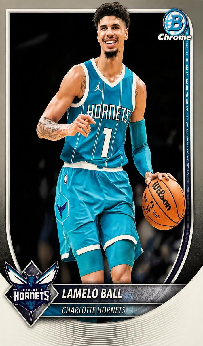 2025 Bowman Basketball LaMelo Ball #BCV-86