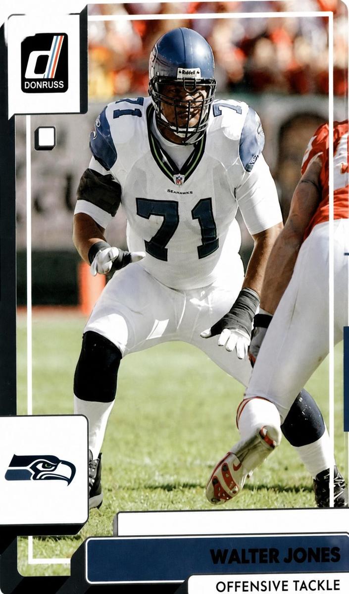 2022 Panini Donruss Football Walter Jones #38