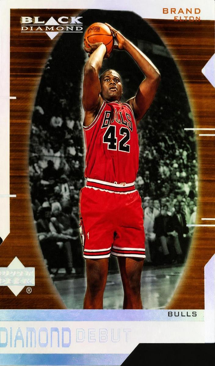 1999 Upper Deck Black Diamond Basketball Diamond Cut Elton Brand #91 BGS 6