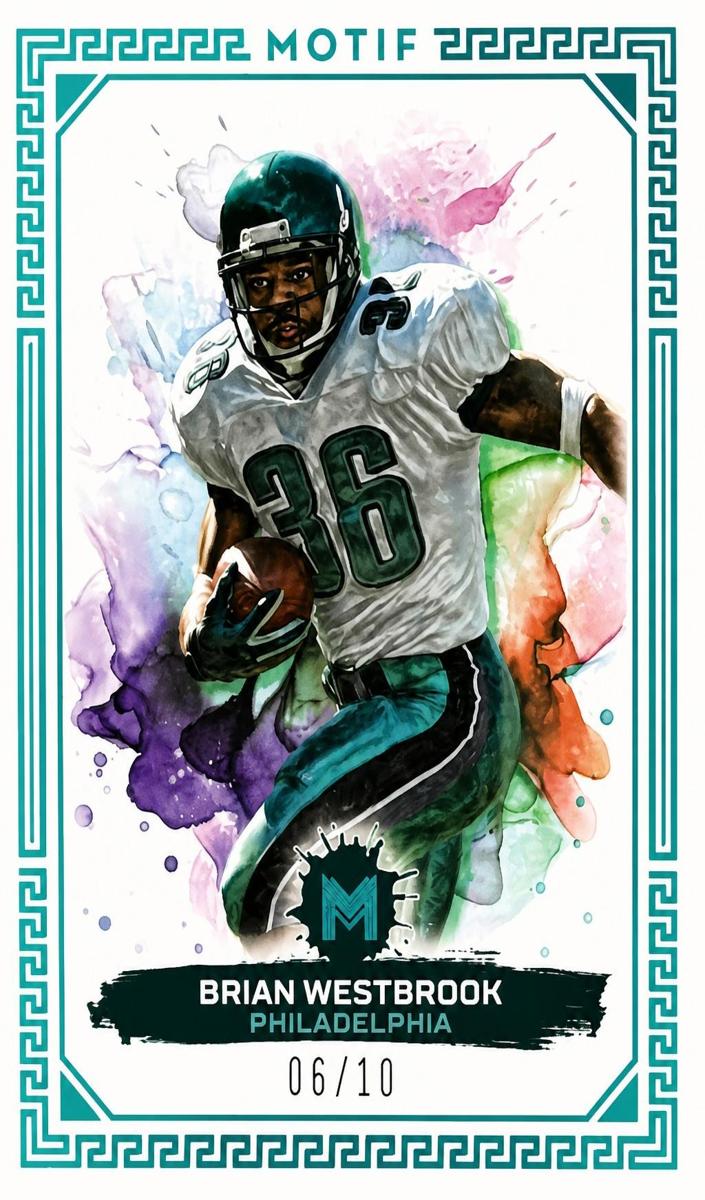 2023 Topps Motif Football Brian Westbrook #70