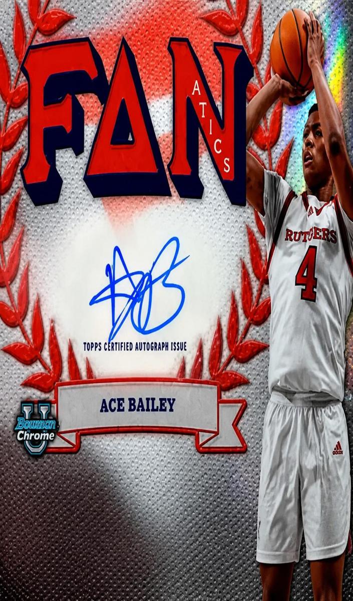 2024 Bowman Chrome University Basketball Ace Bailey #FFA-AB