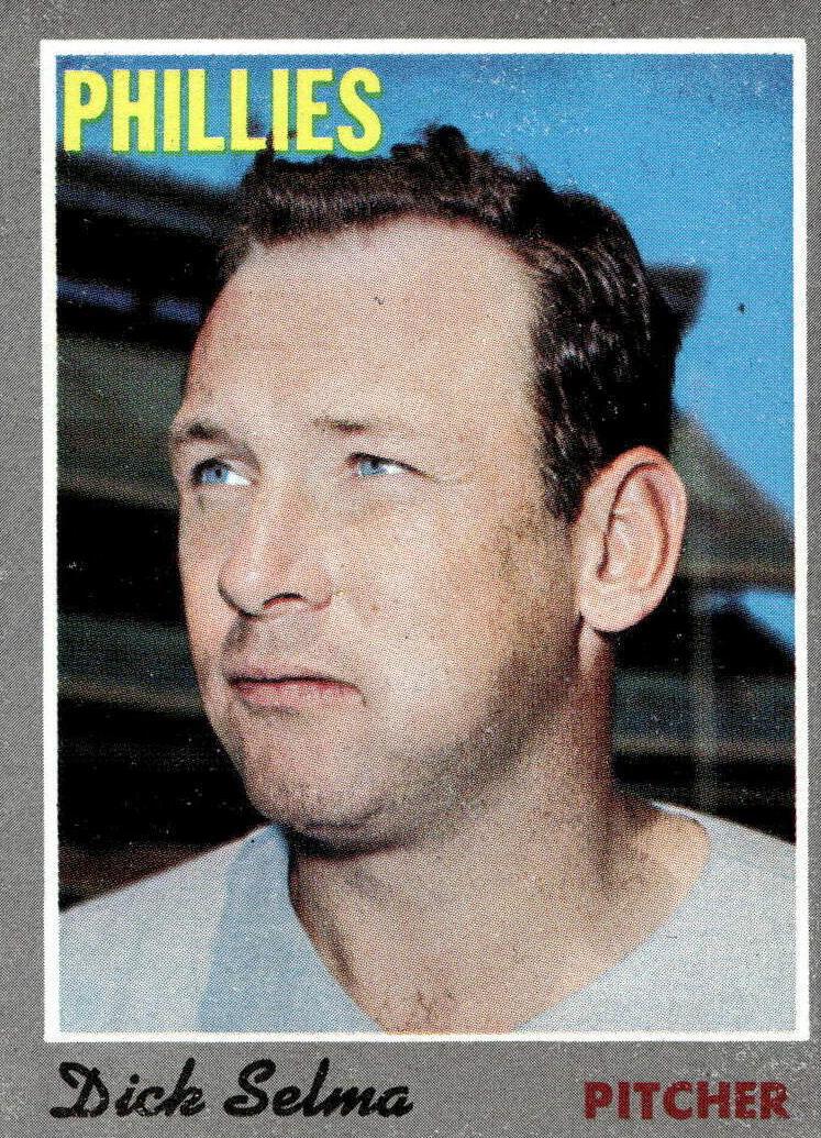 1970 Topps Baseball Dick Selma #24
