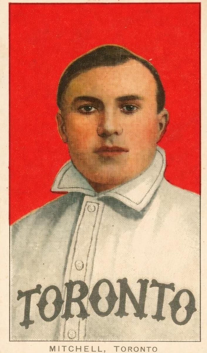 1909-11 T206 Baseball Fred Mitchell #NNO PSA 4
