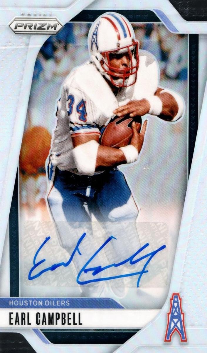 2024 Panini Prizm Football Silver Earl Campbell #297