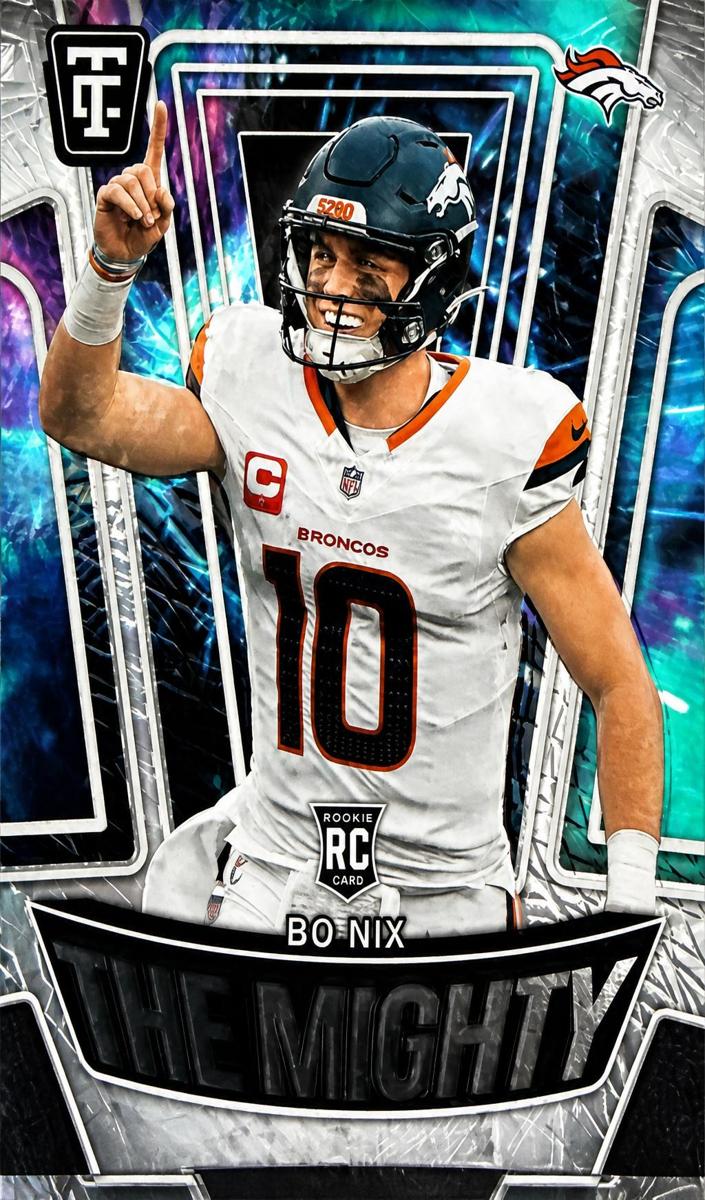 2024 Panini Totally Certified Football Bo Nix #20