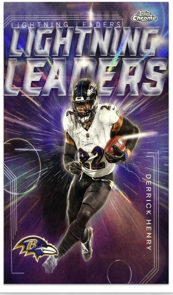 2025 Topps Chrome Football Derrick Henry #LL-10