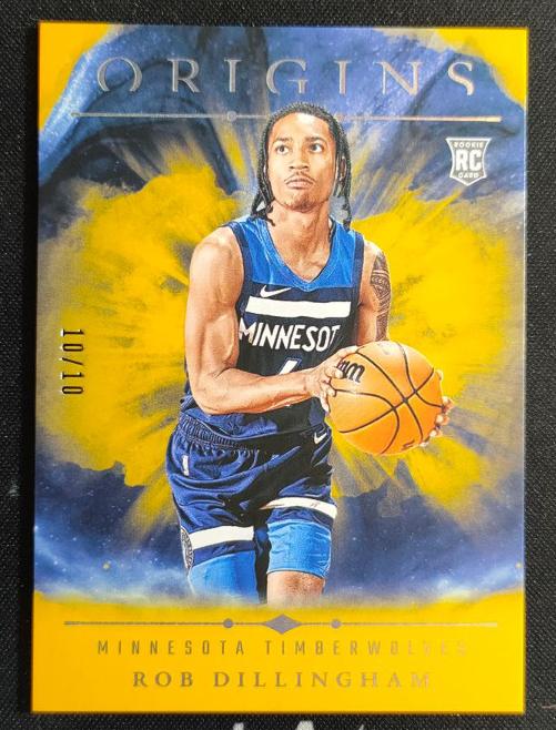 2024 Panini Origins Basketball Gold Rob Dillingham #76