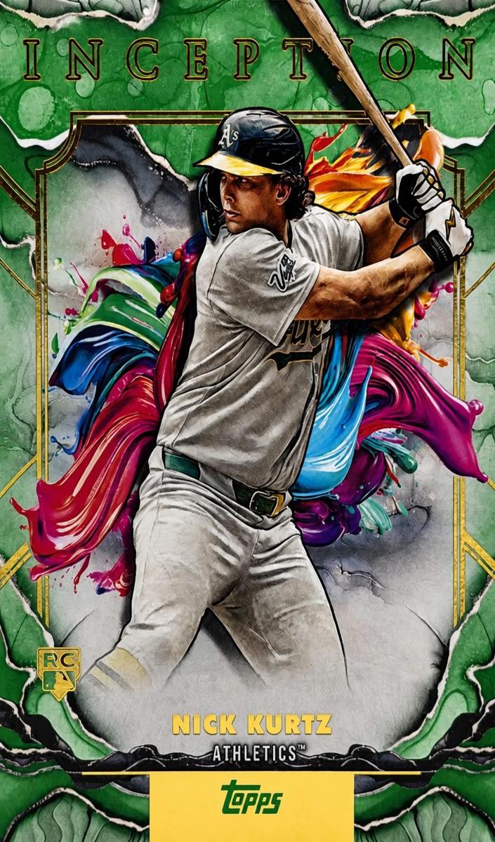 2025 Topps Inception Baseball Green Nick Kurtz #89
