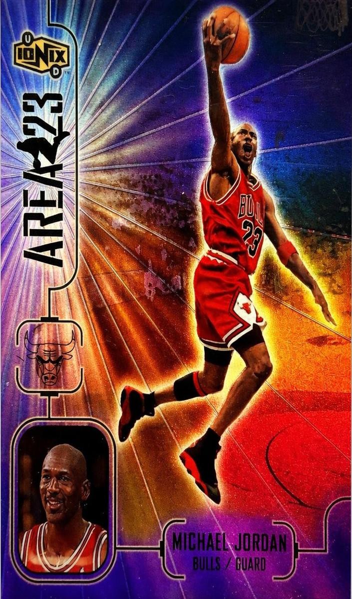 1998 Upper Deck Ionix Basketball Michael Jordan #A2