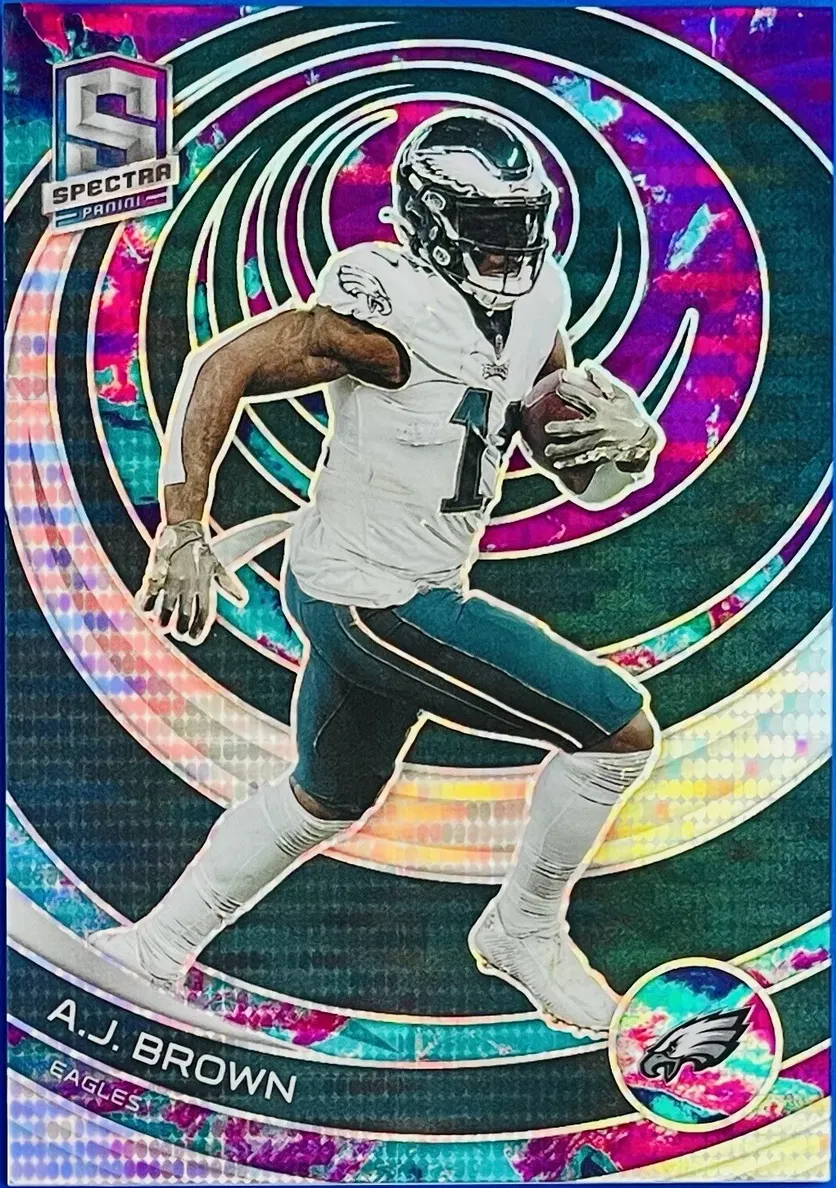 2023 Panini Spectra Football Celestial A.J. Brown #77