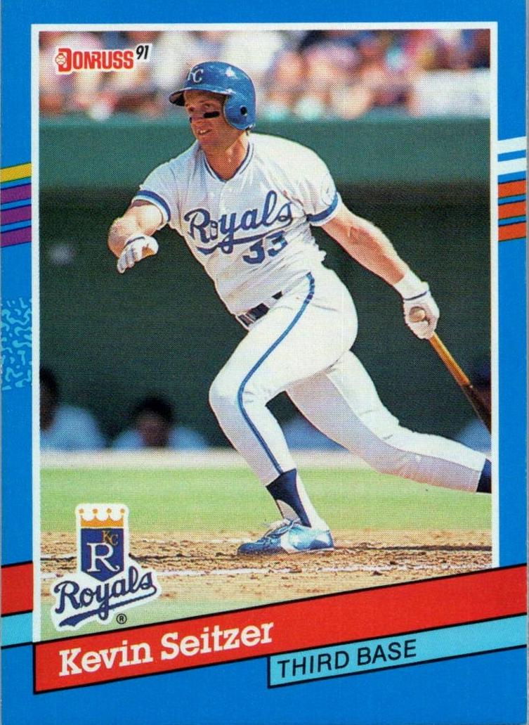 1991 Donruss Baseball Kevin Seitzer #73