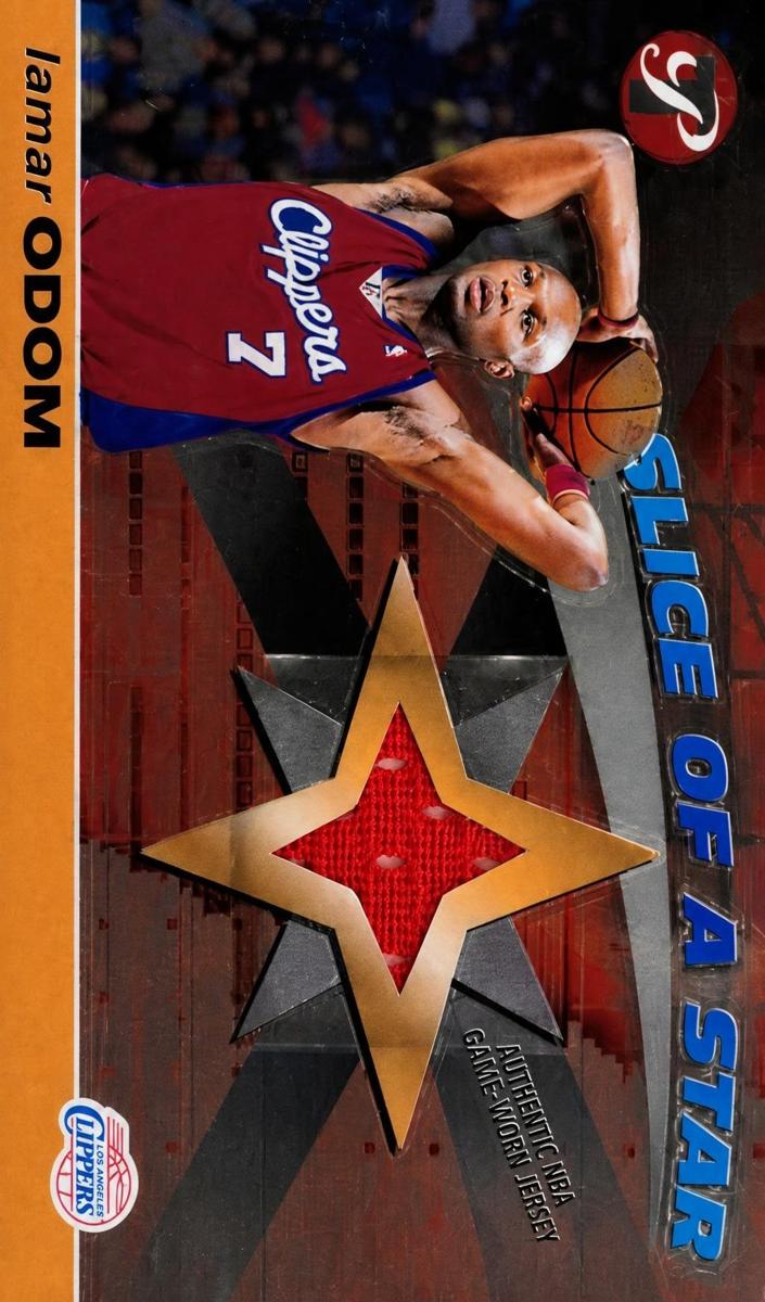 2001 Topps Pristine Basketball Lamar Odom #S-LO