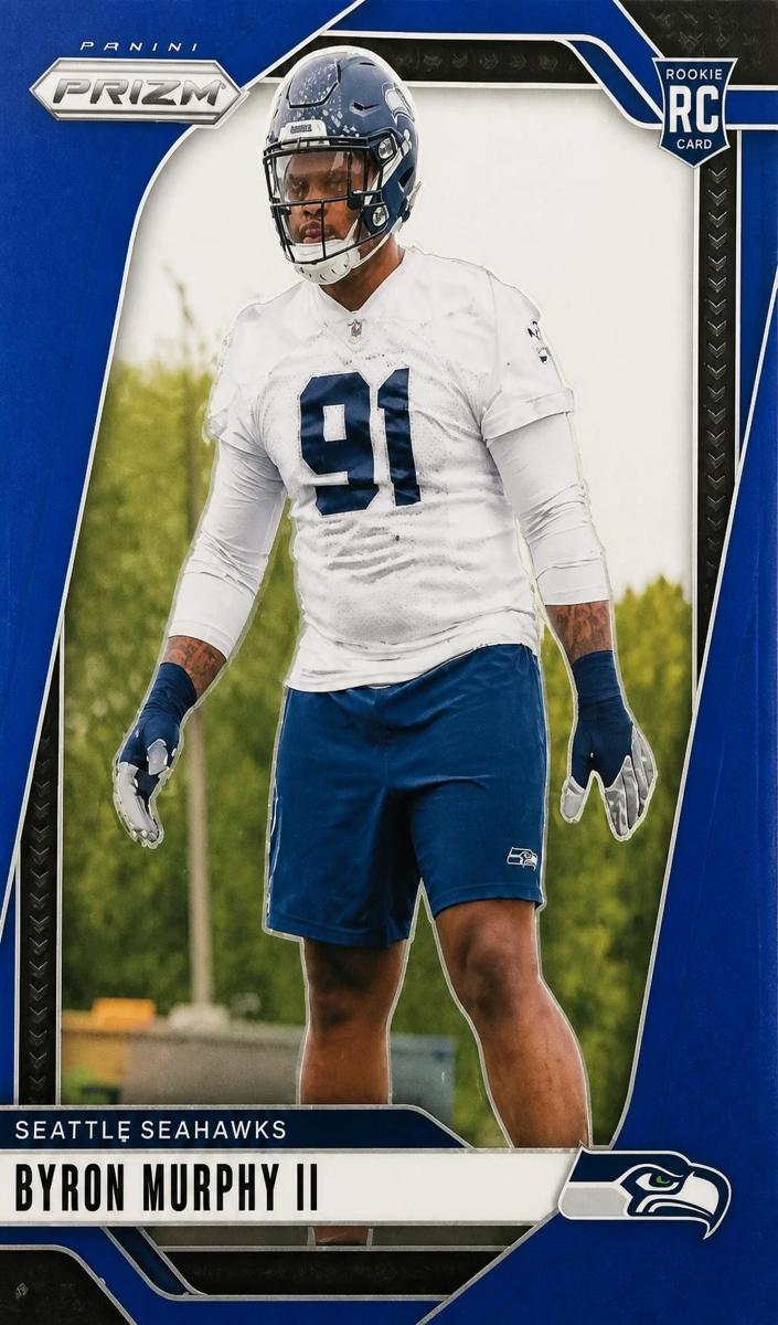 2024 Panini Prizm Football Blue Byron Murphy II #317