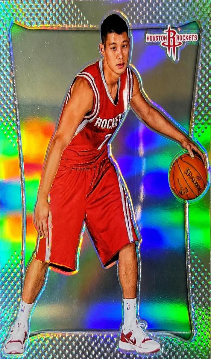 2012 Panini Prizm Basketball Silver Prizm Jeremy Lin #34 BGS 8