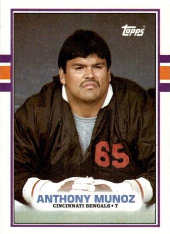 1989 Topps Football Anthony Munoz #28