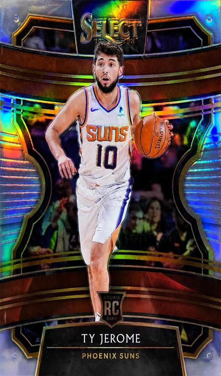 2019 Panini Select Basketball Silver Prizm Ty Jerome #53 PSA 9