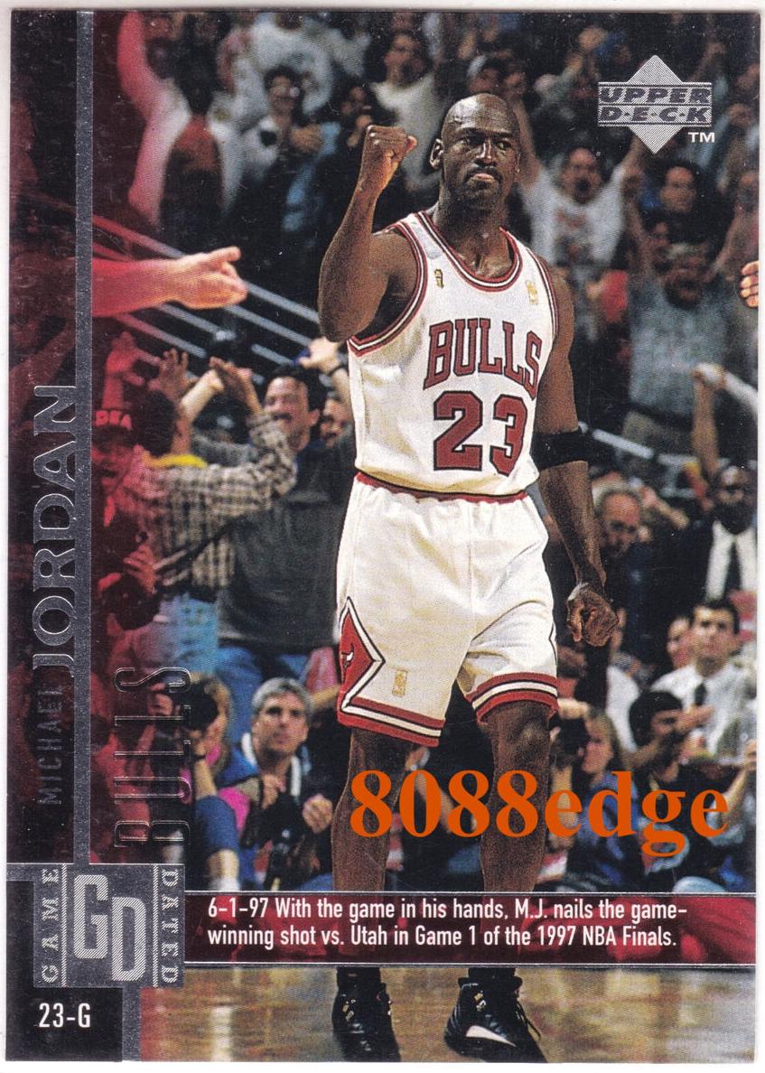 1997 Upper Deck Basketball Michael Jordan #18