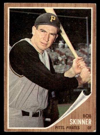 1962 Topps Baseball Bob Skinner #115