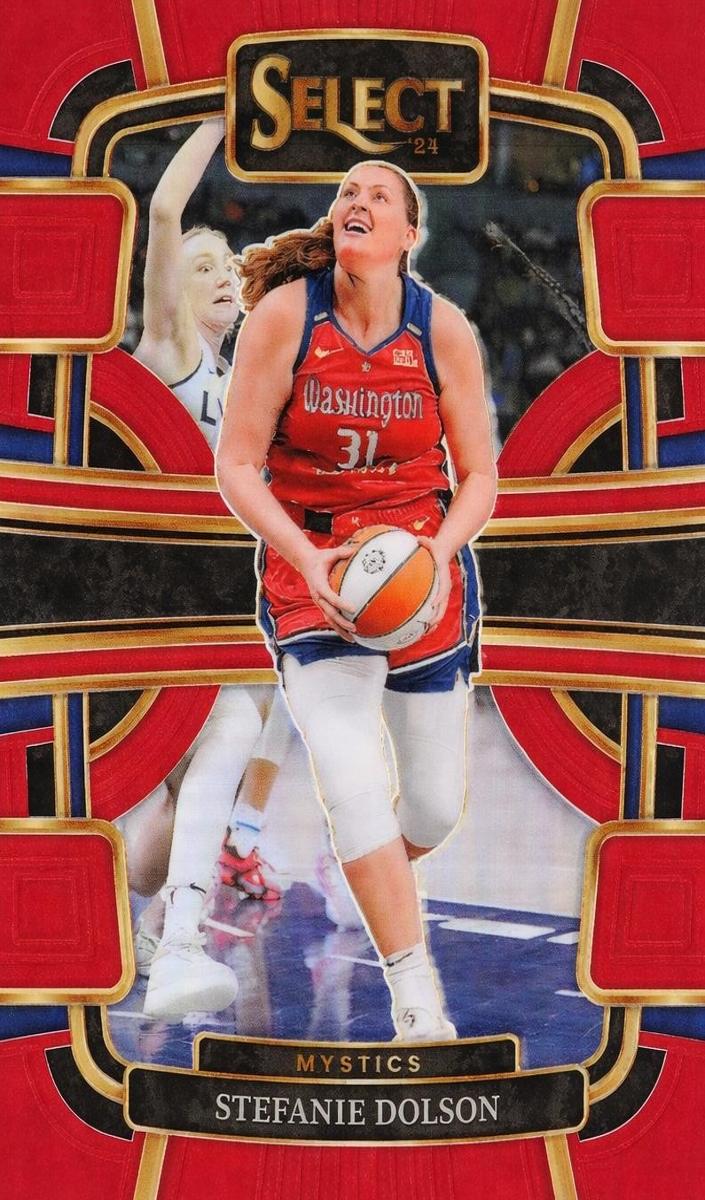 2024 Panini Select WNBA Basketball Red Stefanie Dolson #9
