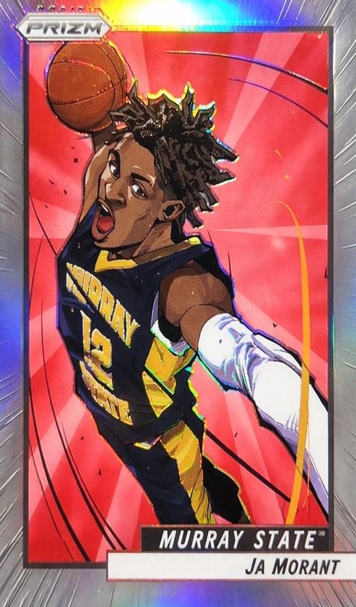 2022 Panini Prizm Draft Picks Basketball Ja Morant #MAN-JM SGC 9.5