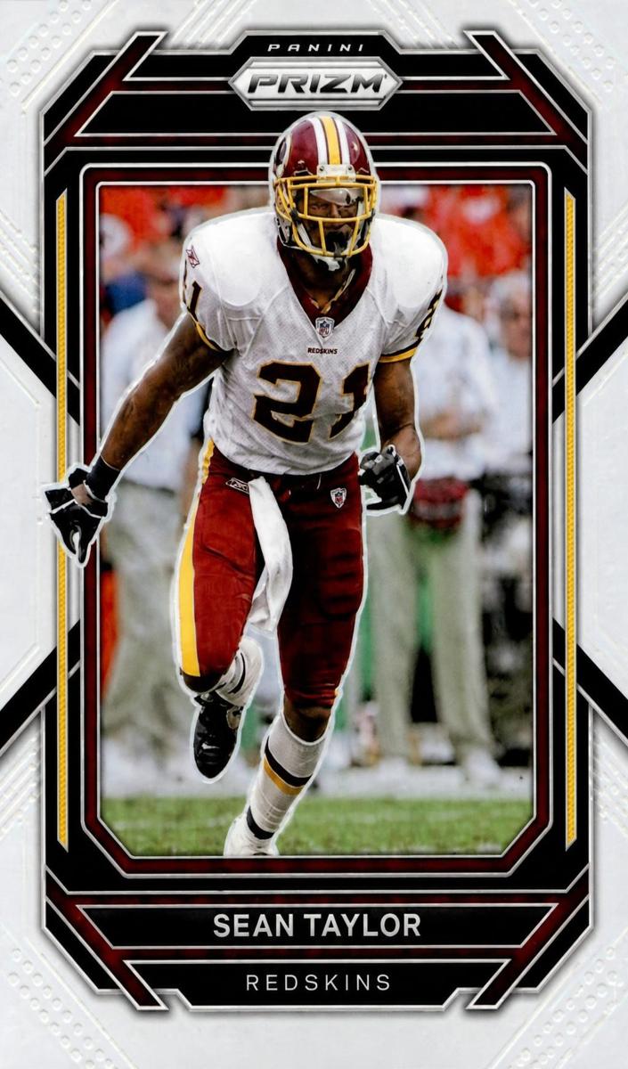 2022 Panini Prizm Football Silver Sean Taylor #300 PSA 10