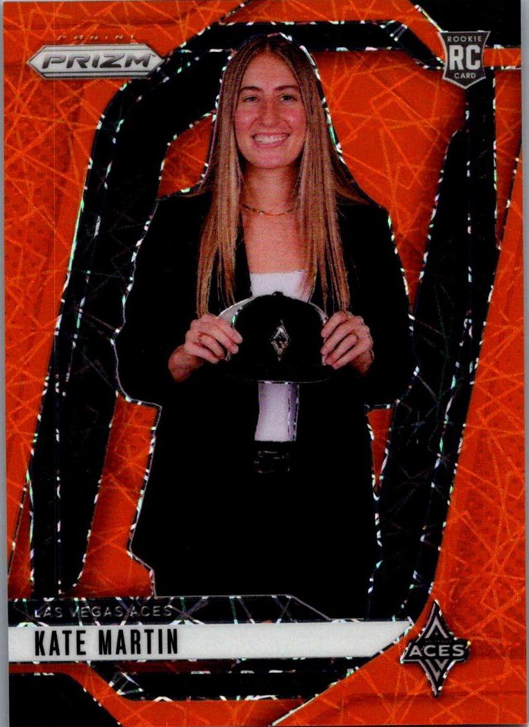 2024 Panini Prizm WNBA Basketball Orange Velocity Kate Martin #148