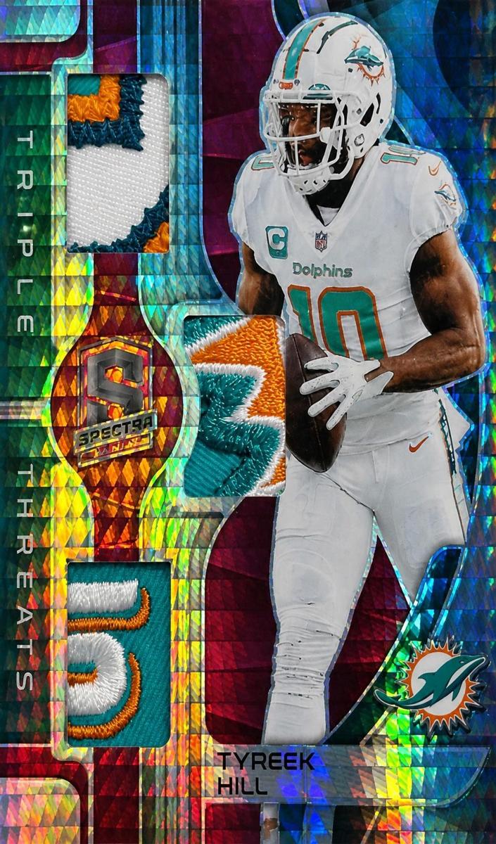 2023 Panini Spectra Football Tyreek Hill #TT-THI PSA 10