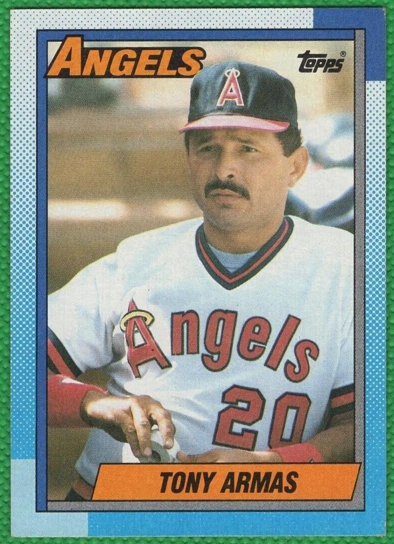 1990 Topps Baseball Tony Armas #603