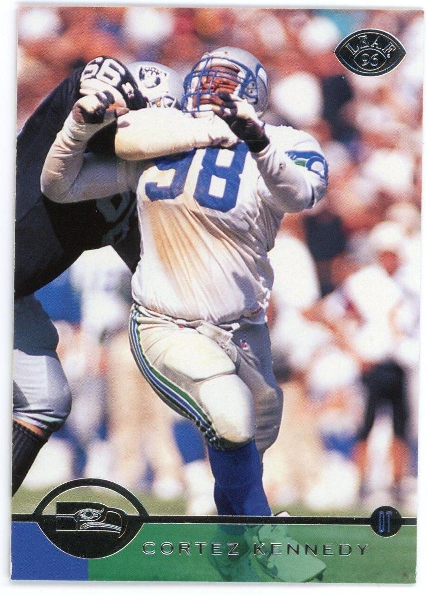 1996 Leaf Football Cortez Kennedy #63