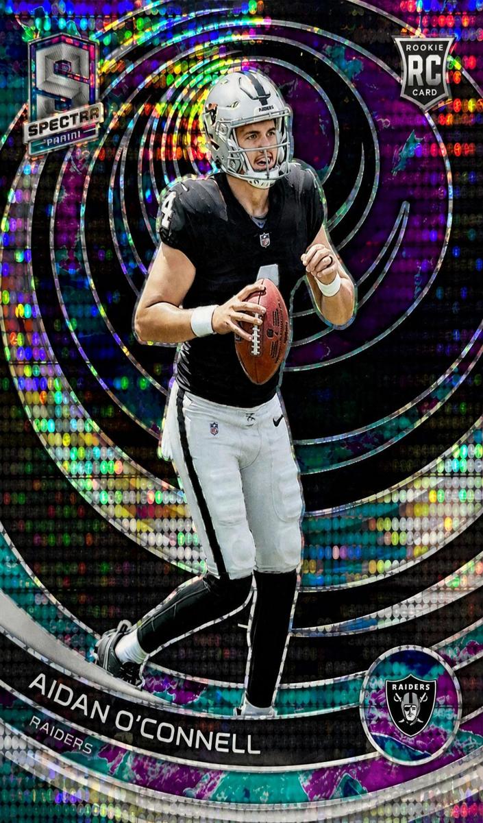 2023 Panini Spectra Football Celestial Aidan O'Connell #174