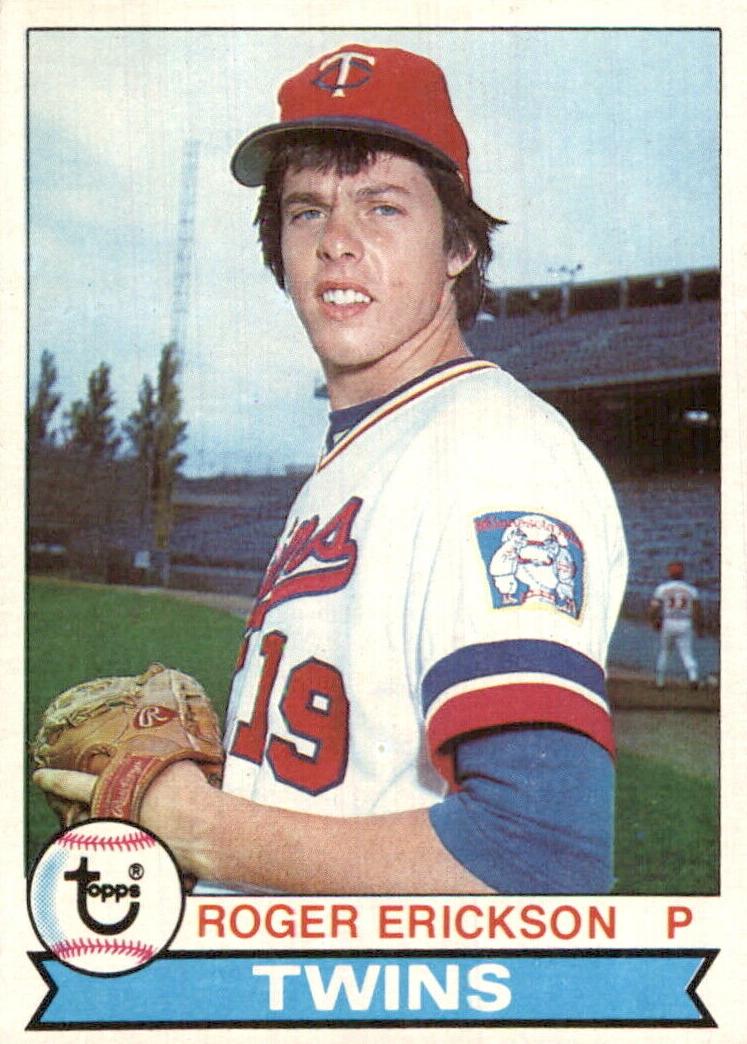 1979 Topps Baseball Roger Erickson #81 PSA 9
