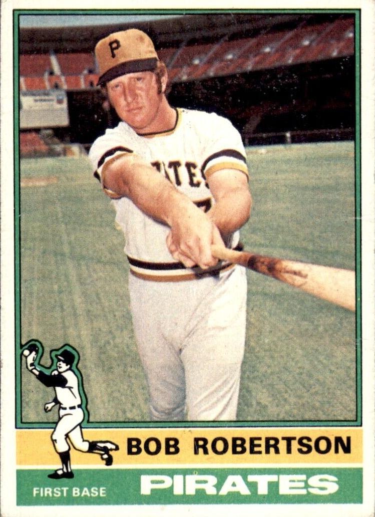 1976 Topps Baseball Bob Robertson #449 PSA 9
