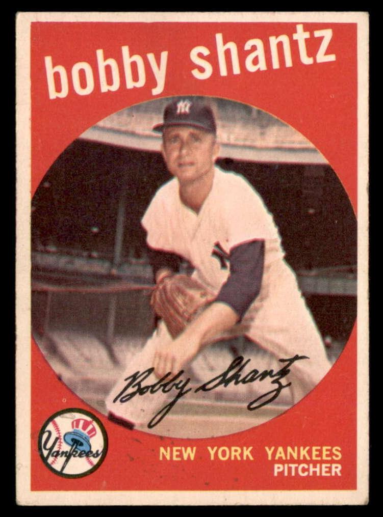 1959 Topps Baseball Bobby Shantz #222