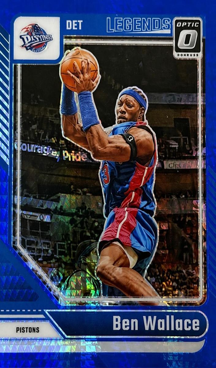 2024 Donruss Optic Basketball Hyper Blue Ben Wallace #230
