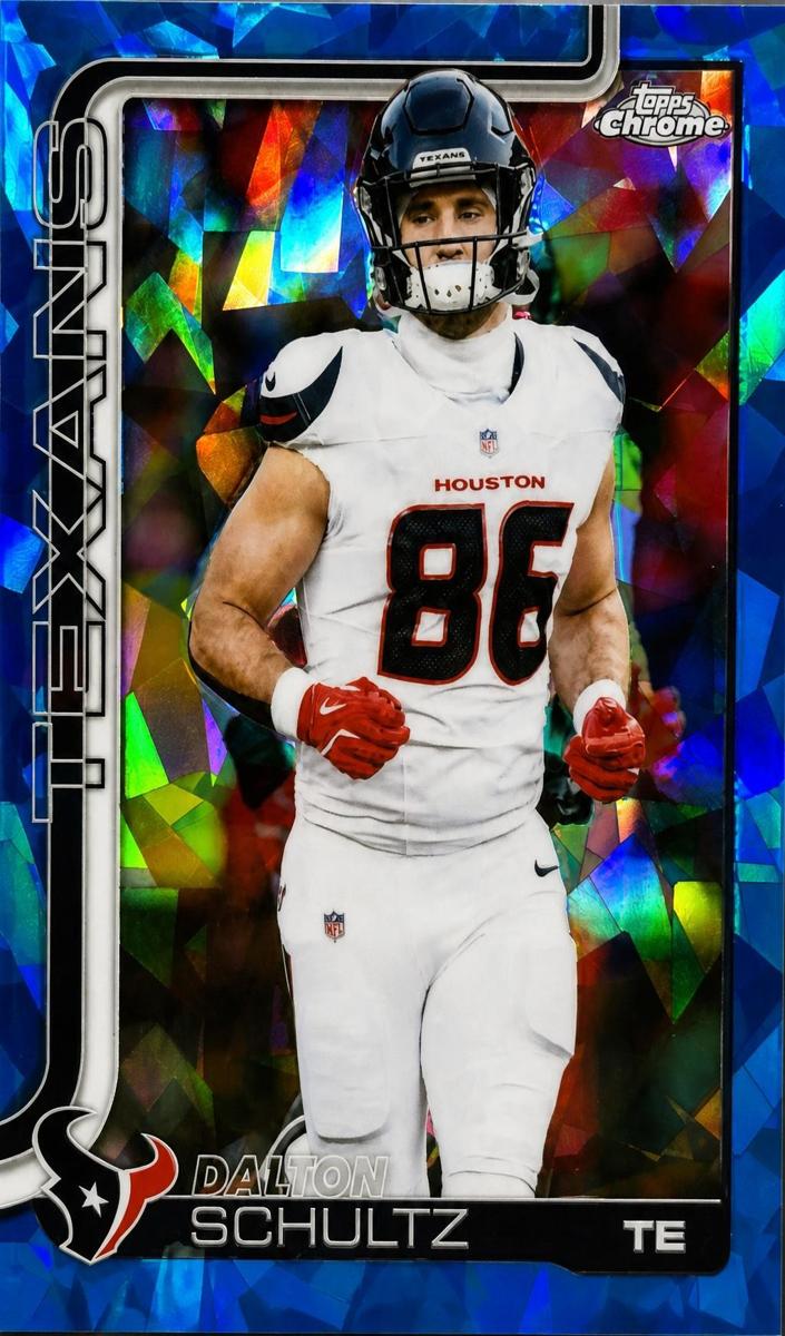 2025 Topps Chrome Sapphire Football Dalton Schultz #118