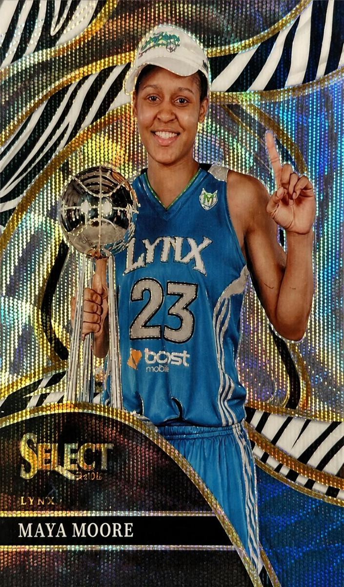 2024 Panini Select WNBA Basketball Zebra Maya Moore #245