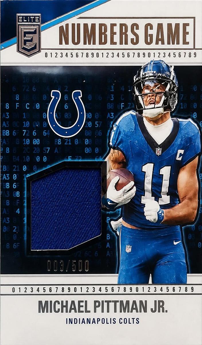 2024 Donruss Elite Football Michael Pittman Jr. #NG-MPI