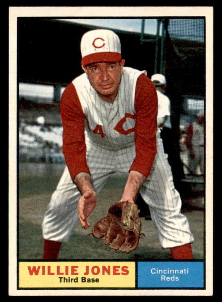 1961 Topps Baseball Willie Jones #497