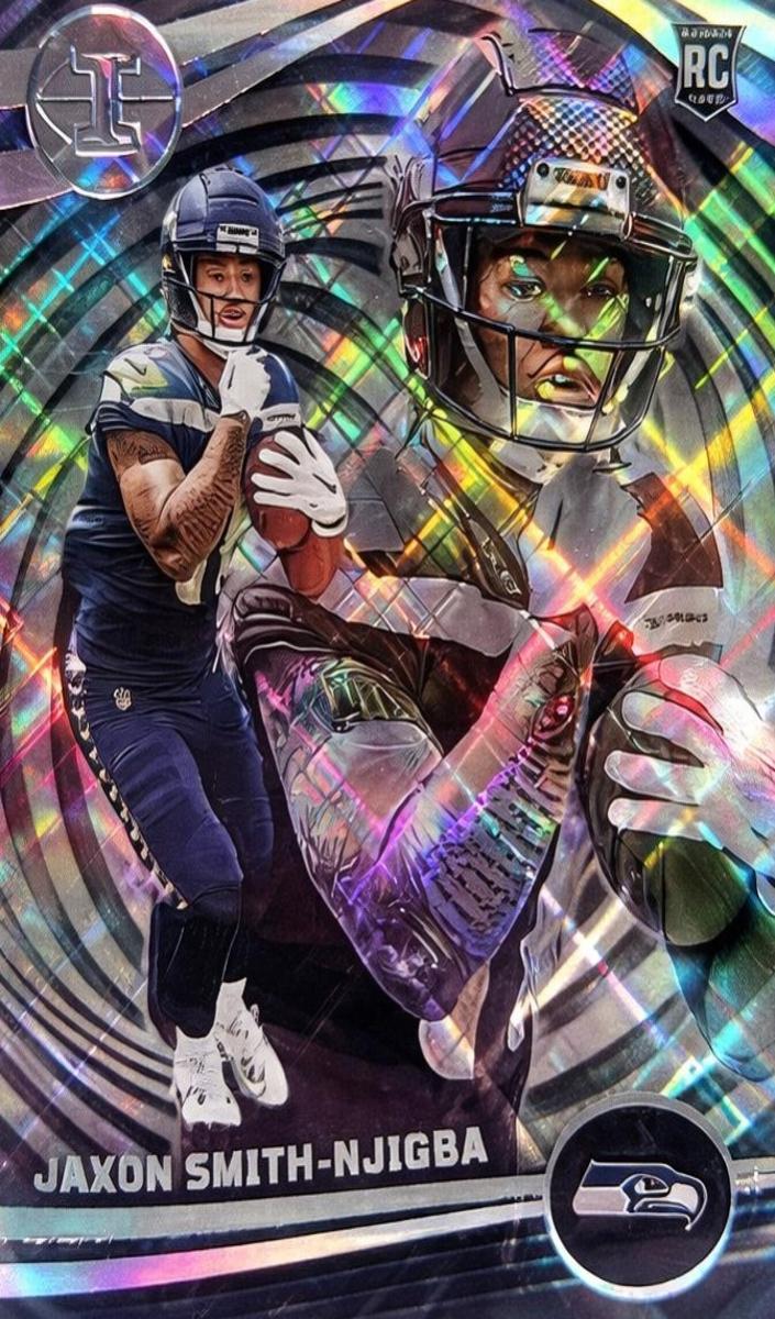 2023 Panini Illusions Football Trophy Collection Diamond Jaxon Smith-Njigba #91