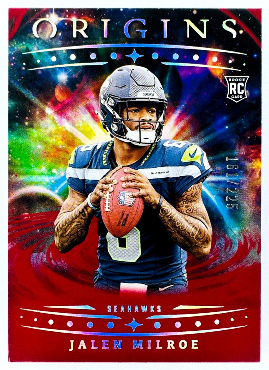 2025 Panini Origins Football Red Jalen Milroe #103