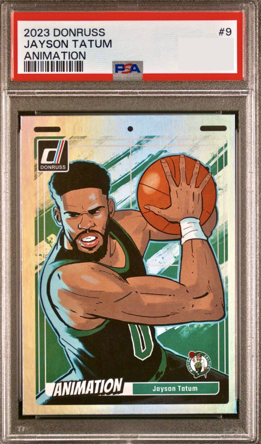 2023 Panini Donruss Basketball Jayson Tatum #9