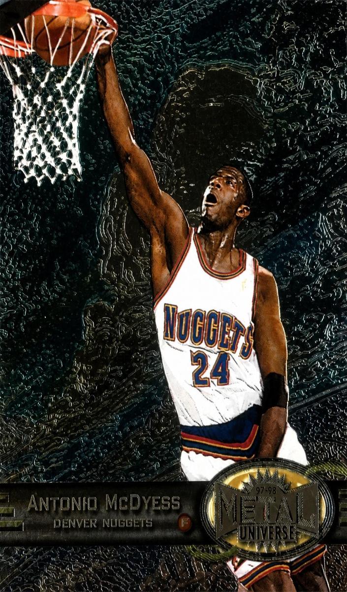 1997 Metal Universe Basketball Antonio McDyess #49 PSA 9