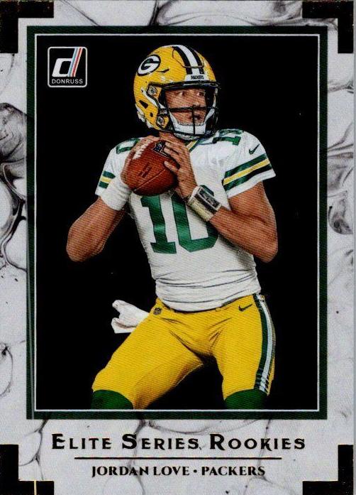 2020 Panini Donruss Football Jordan Love #ESR-JL