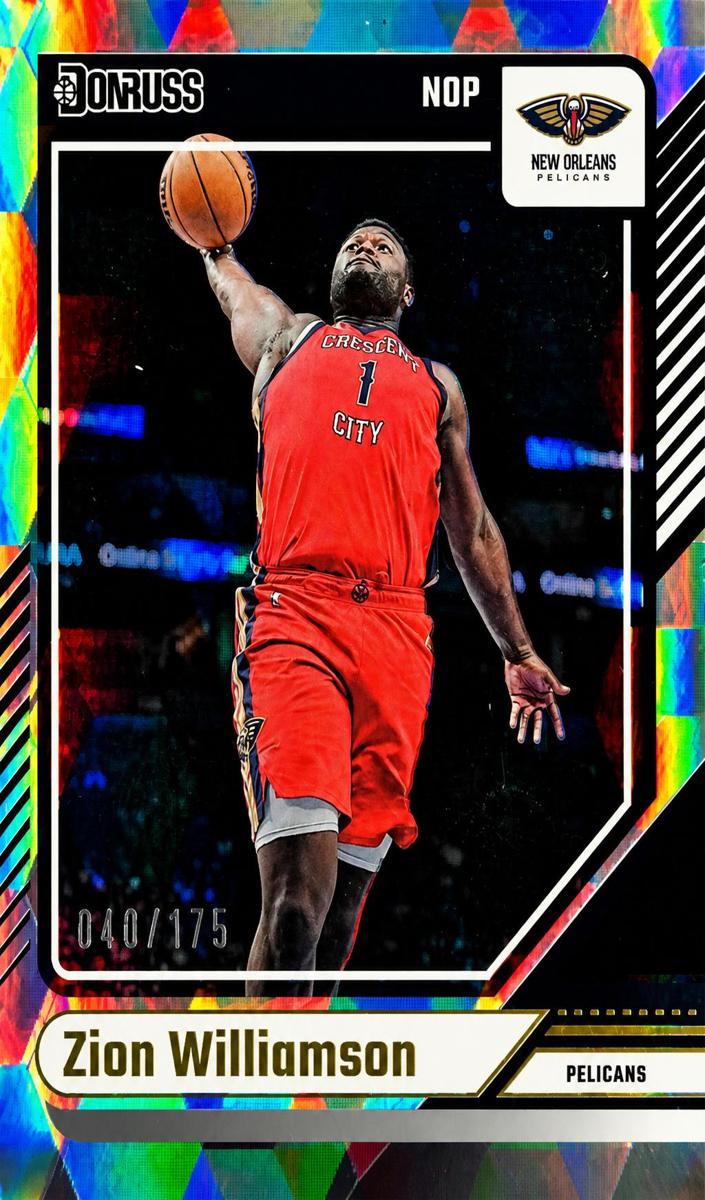2024 Panini Donruss Basketball Cubic Zion Williamson #129